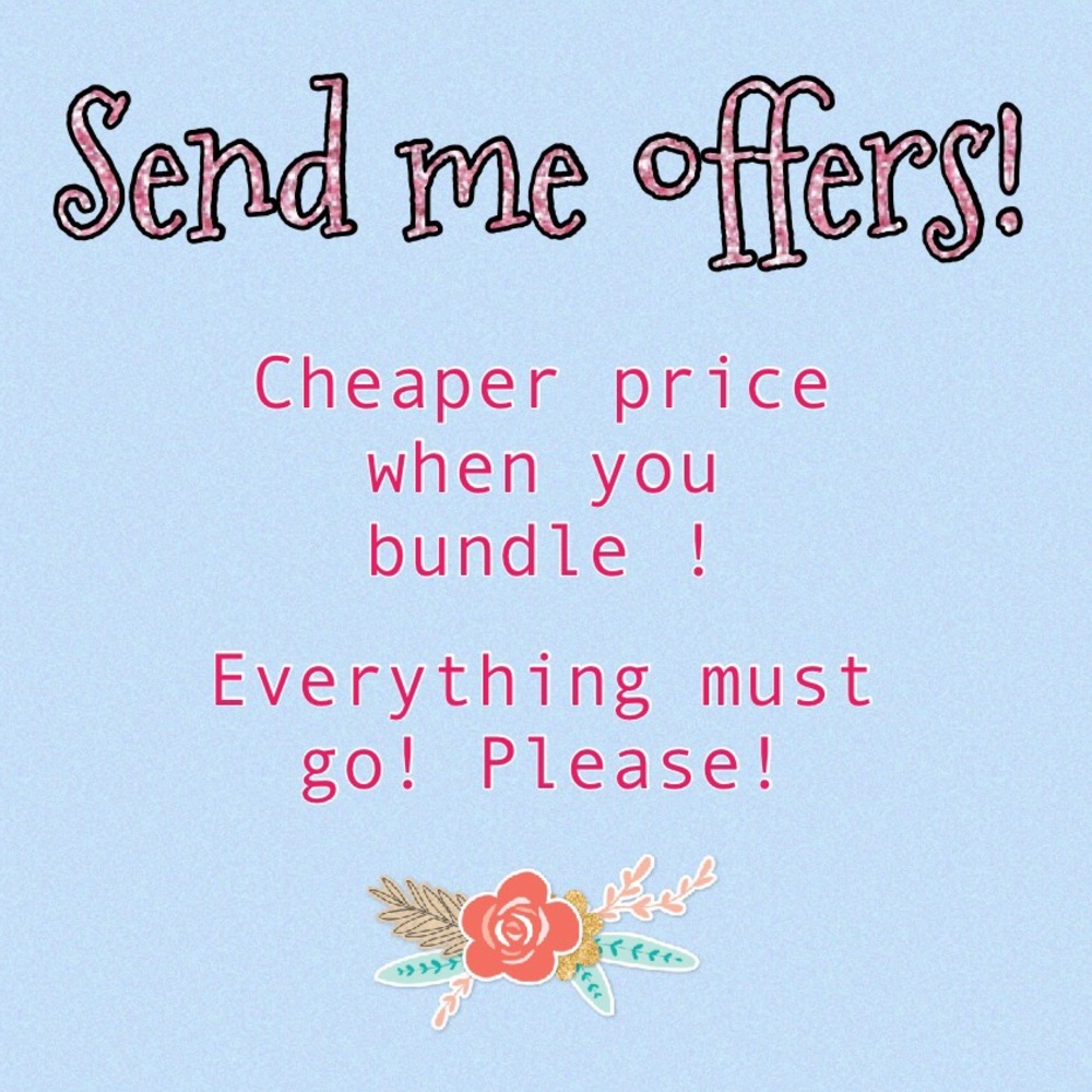 Everything must go!! 🦋💗